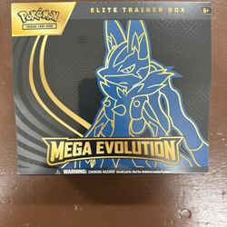 Mega Evolution Lucario Elite Trainer Box Sealed 