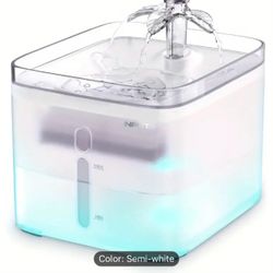3L NPET Automatic Cat Water Fountain - Quadruple-Action Filtered Pet Drinking Fountain with Large Capacity for Dogs and Cats  125