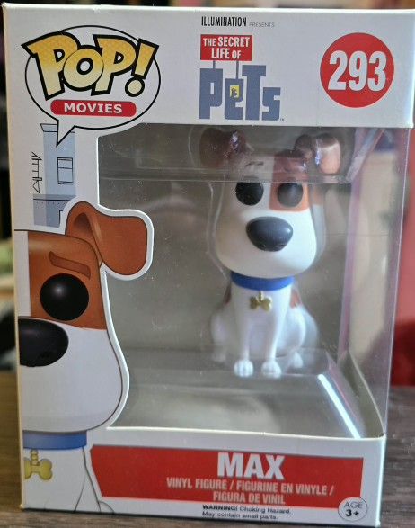Funko Pop The Secret Life Of Pets Max