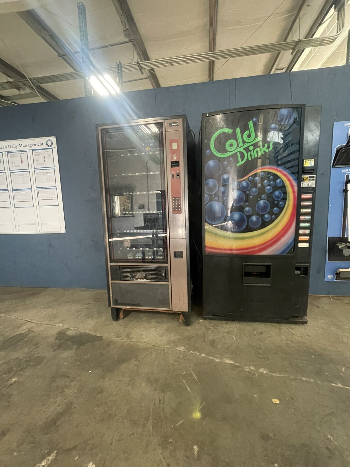 2 Machines Need two be Sold As A Pair Asking For 850 For These