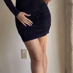 Brand new , dress , Macys,  Navy blue JM