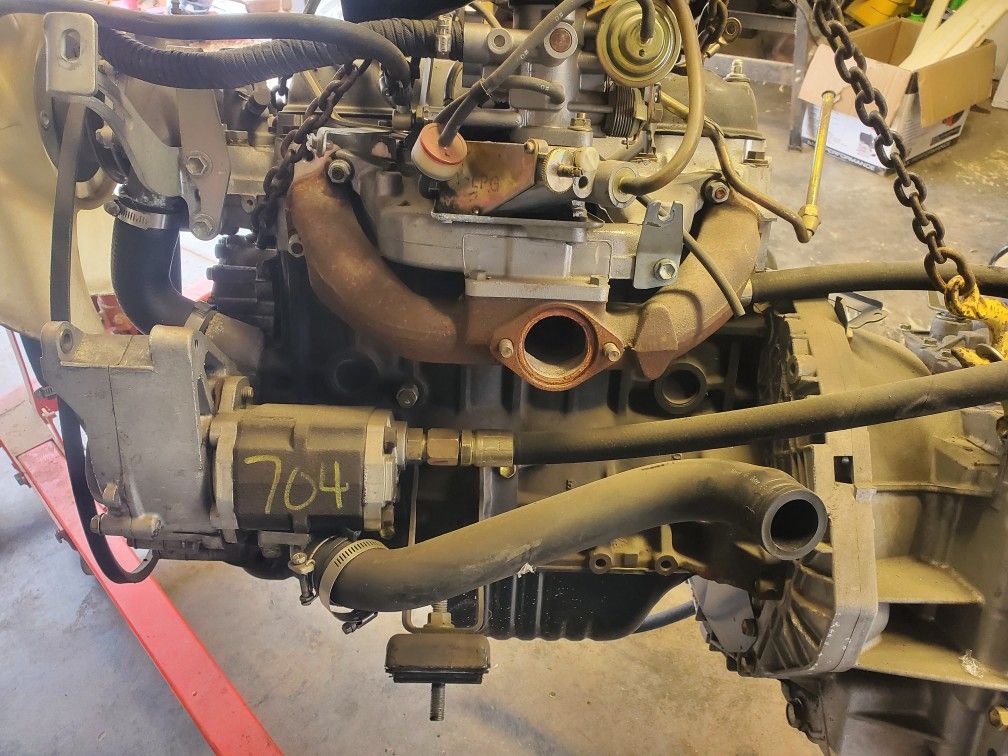 Used Toyota 4Y-ECS LPG Forklift Engine