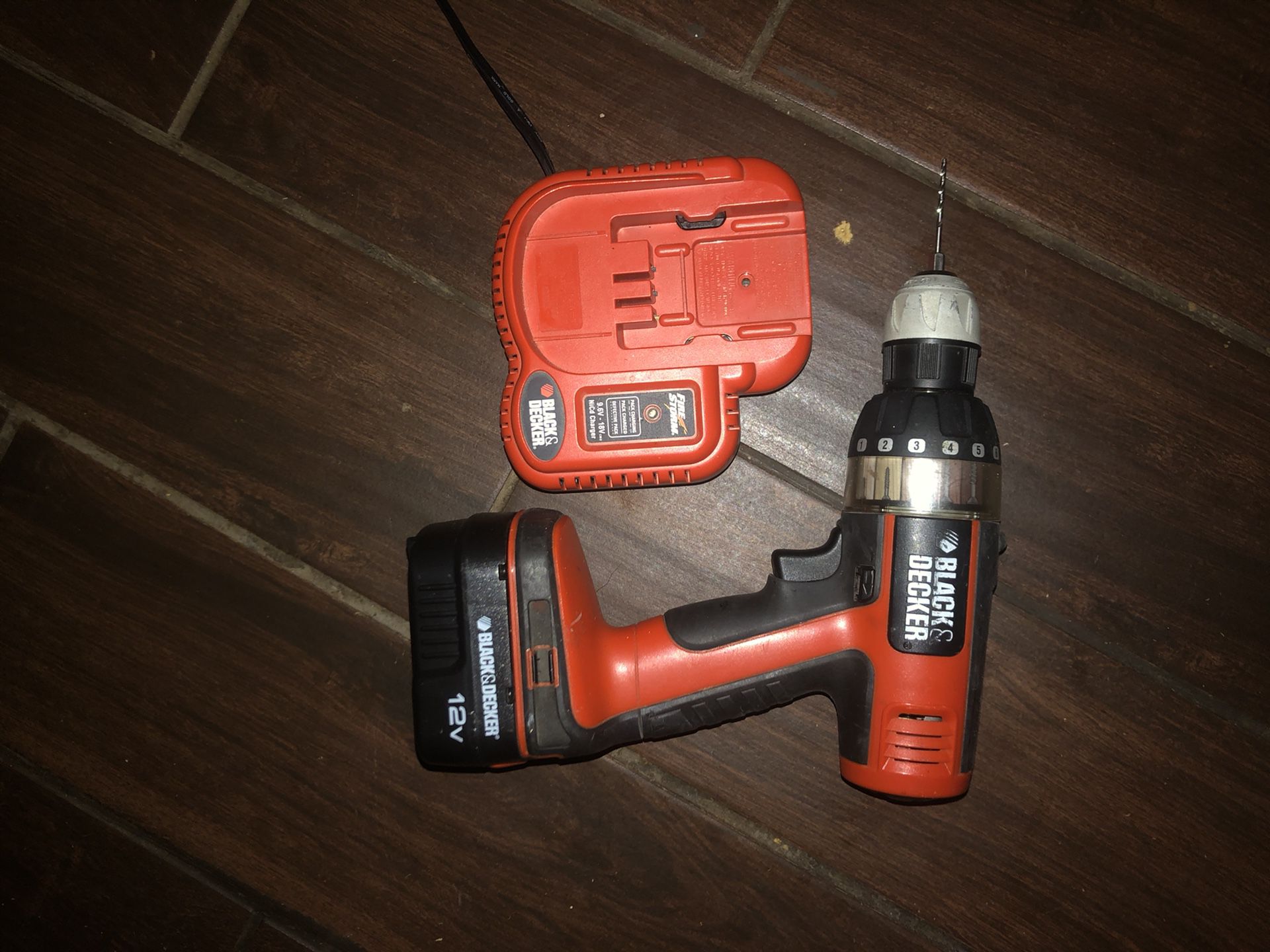 Black and decker cordless fire storm drill