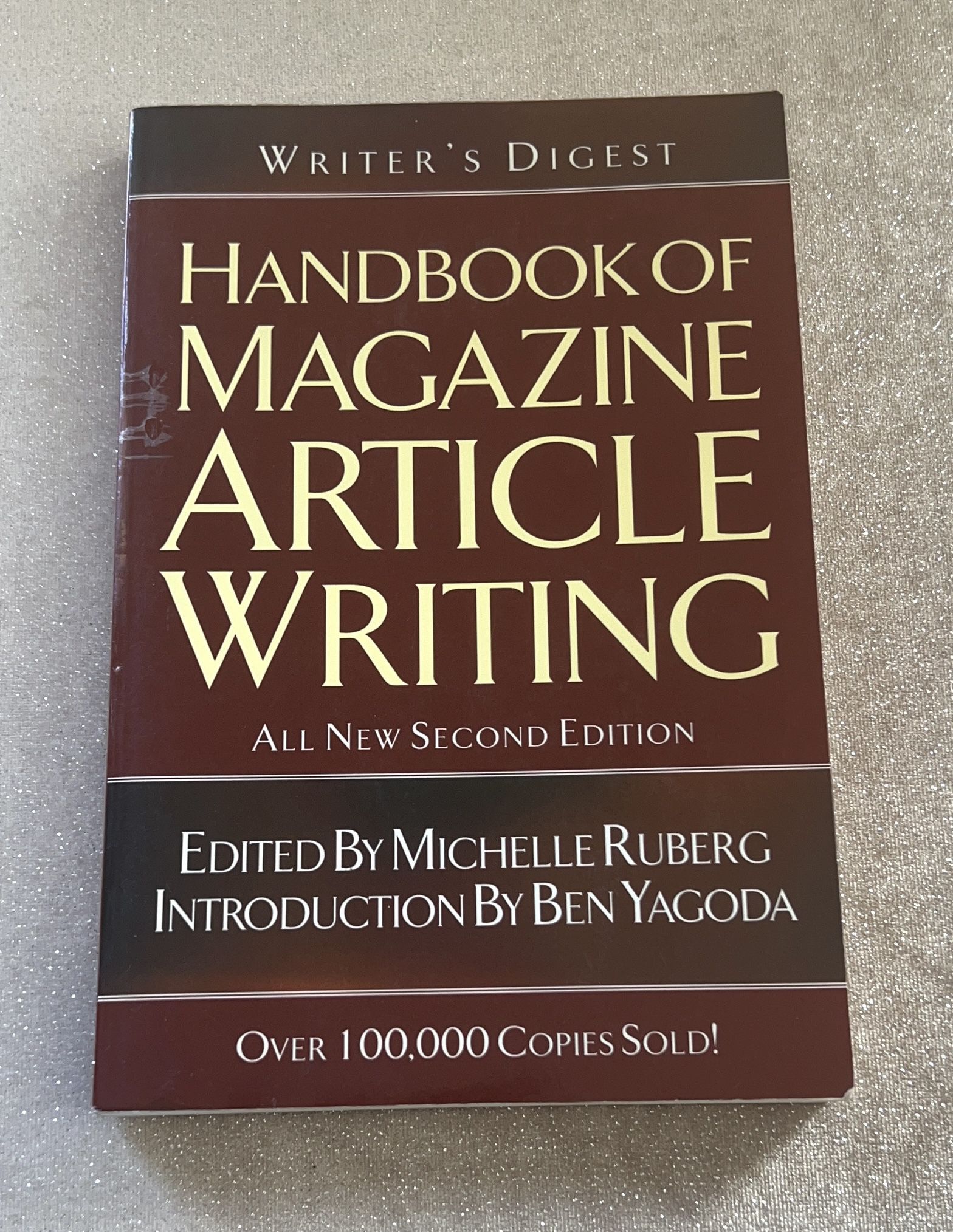 Handbook of Magazine Article Writing 2nd edition by Michelle Ruberg