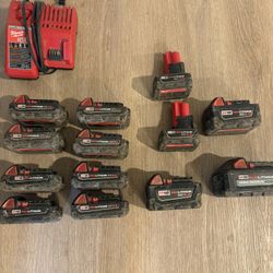 Milwaukee Batteries 