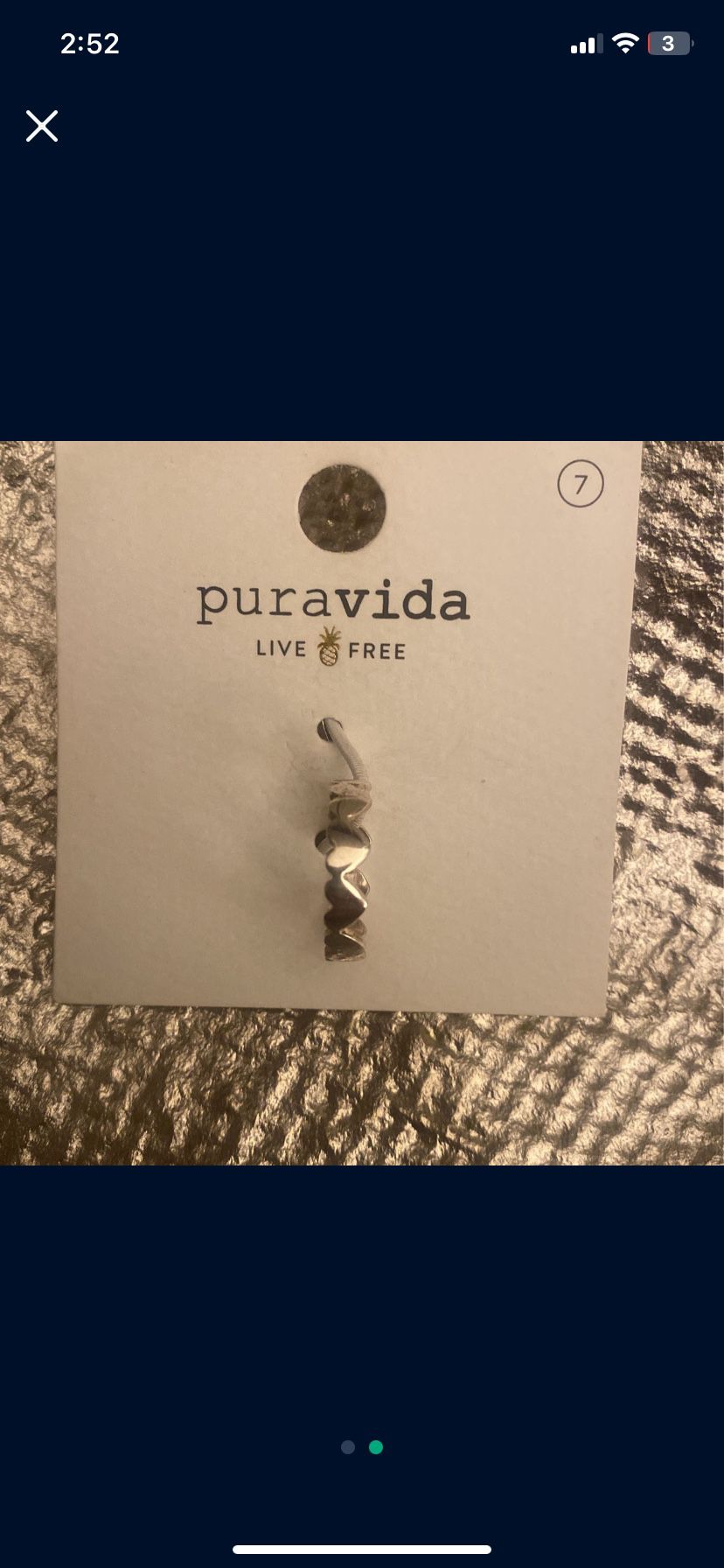 Puravida Heart Ring