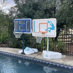 Pool Basketball Hoops