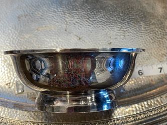 Vintage F.B. Rogers Silverplate Pedestal Bowl – Made in Japan