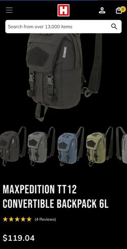 Maxpedition convertible backpack  used