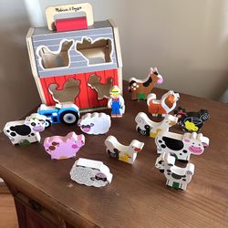 Kids Melissa Doug Sorting Barn 