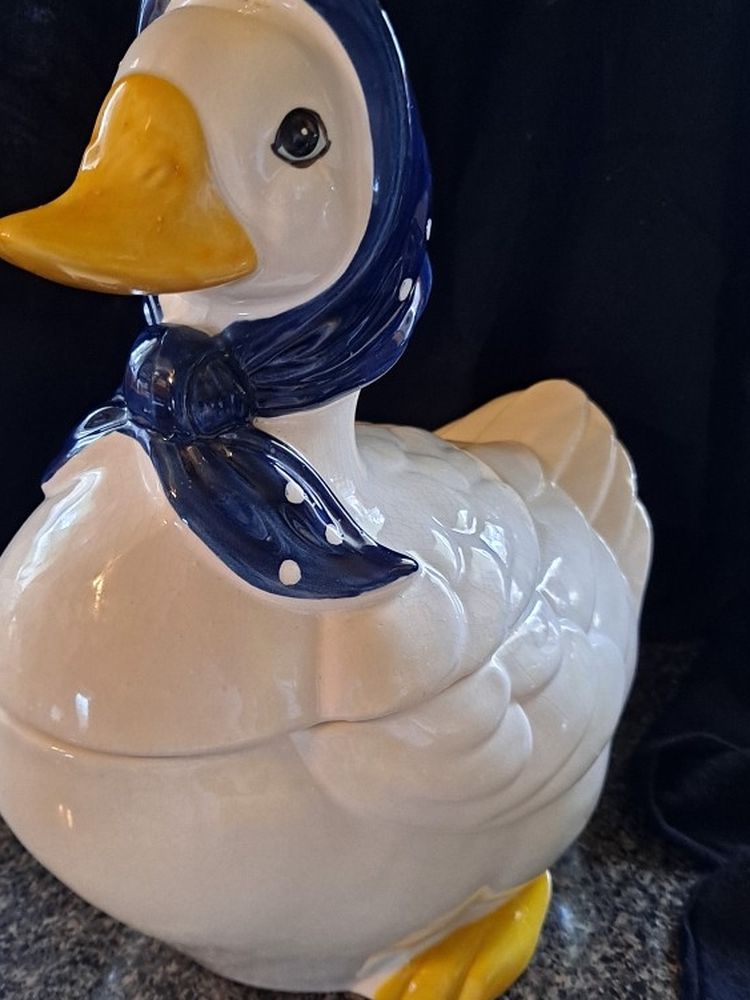 Vintage Mother Goose Cookie Jar Made In JAPAN