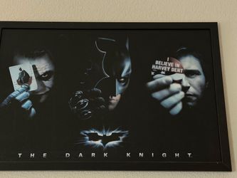 Classic Batman prints framed