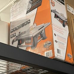 ridgid  tile saw R4021
