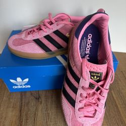 New Adidas Gazelle ‘Bliss Pink Purple’ Sneakers