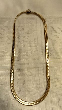 Krementz Gold Chain Necklace