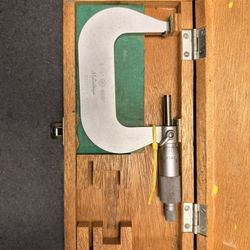 Mitutoyo 2–3” Outside Micrometer .0001” w/ Case