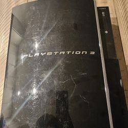Sony PlayStation 3 Fat PS3 CECHE01 Backward Compatible 80GB Console Only Tested