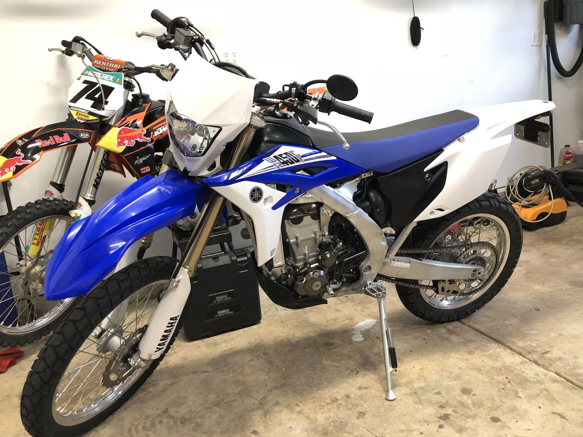 2014 Yamaha WR450F fully illinois street legal (“Supermoto”)