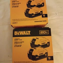 DeWalt 20v Batteries