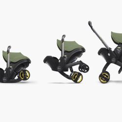DOONA Convertible Infant Car Seat/Compact Stroller System with Base