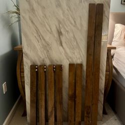Faux Marble Table 