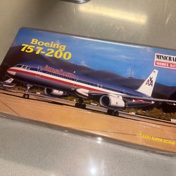 Minicraft 1:144 Boeing 757-200 American Airlines Model Kit 14449