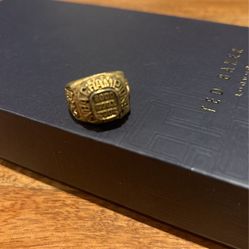 Lakers Championship Replica Ring Kobe Shaq 3 Peat
