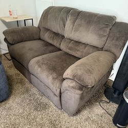 Free Loveseat Recliner With USB Plug