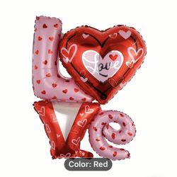 Balloon Love Heart Valentine Foil Balloon Party Decoration 36 Inch