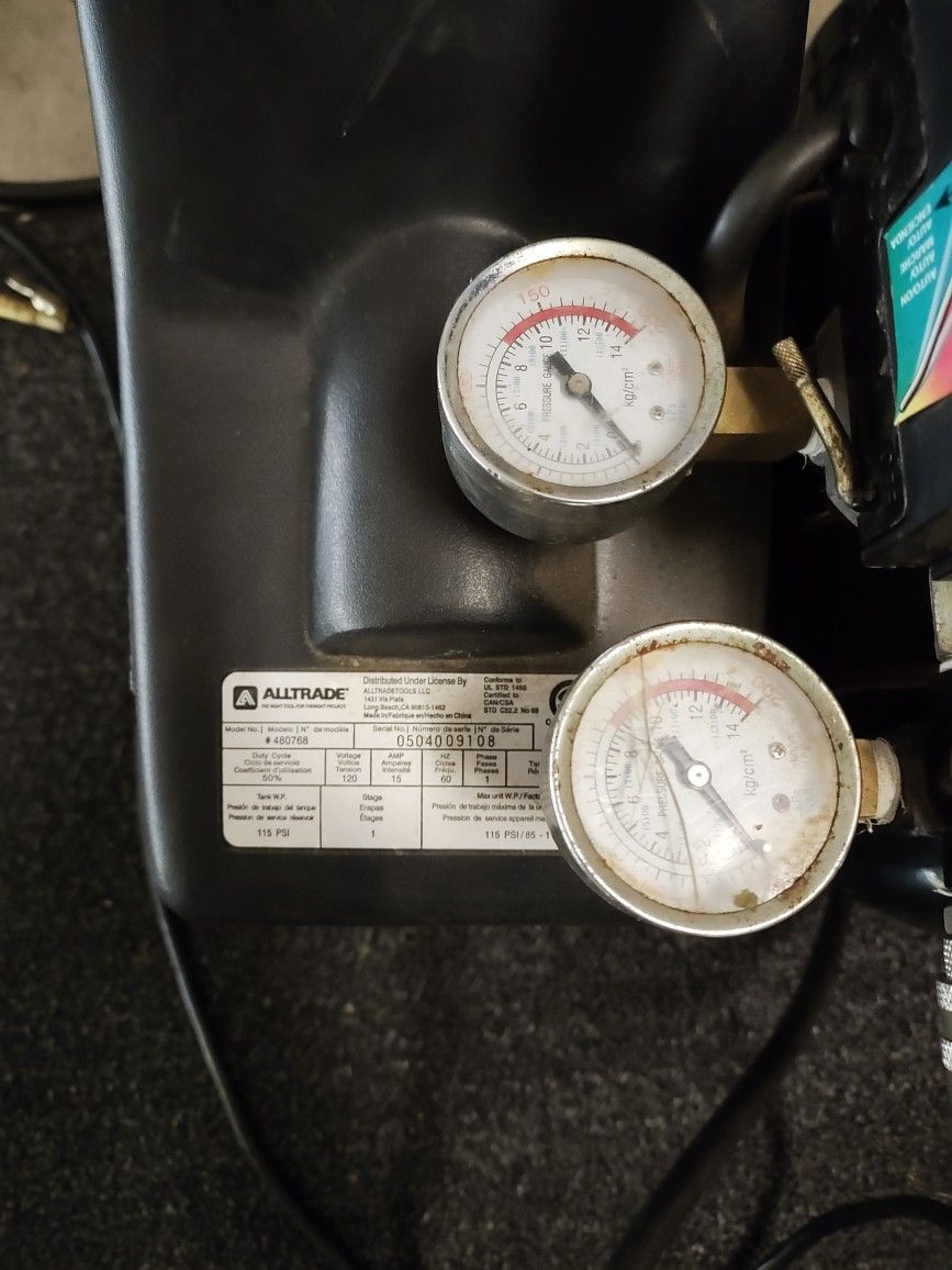Air compressor $140
