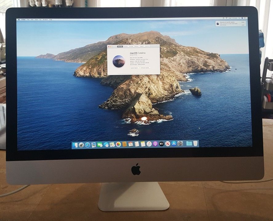 iMac 27" Late 2009 A1312 EMC 2374 Catalina 10.15.5