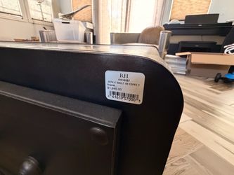 Restoration Hardware 20th C. Vault 63" Metal Coffee Table (Original $1,945)