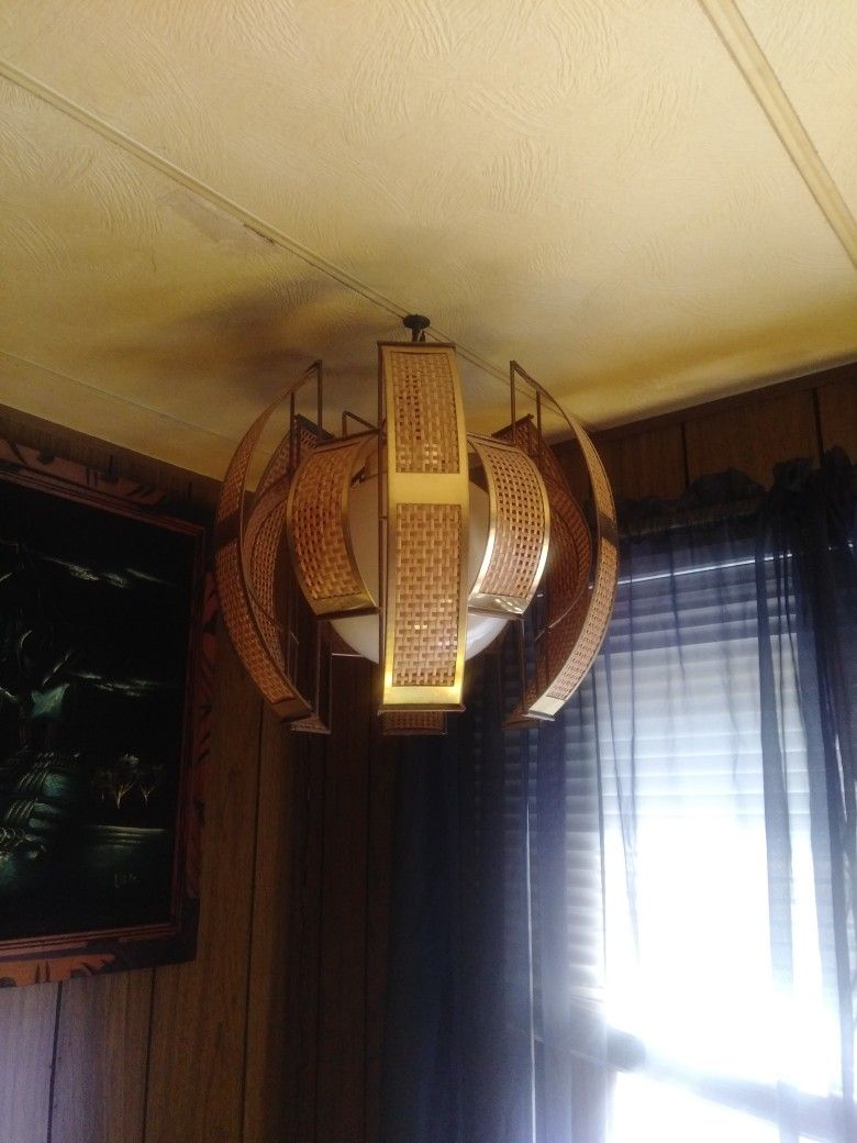 Vintage Swag Lamp