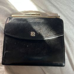 Bossa Black and res wallet