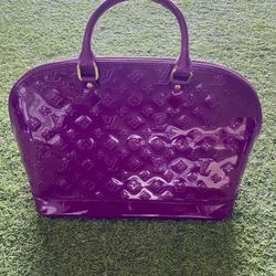 Sell Louis Vuitton Monogram Vernis Alma GM Bag - Purple