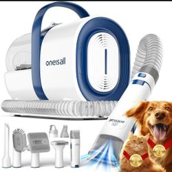New Pet Grooming Vacuum And Tools