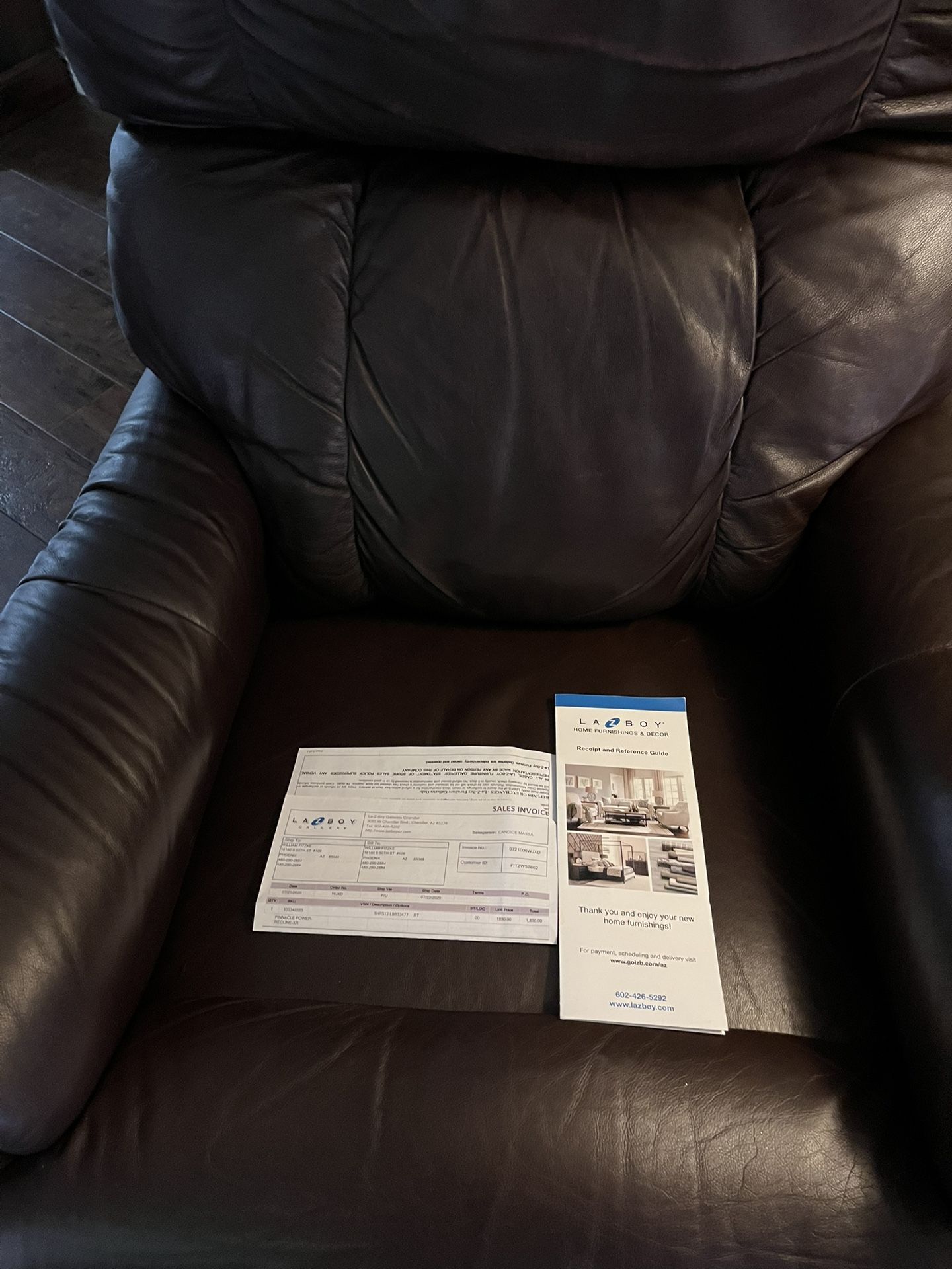 La-Z-Boy Leather Recliner