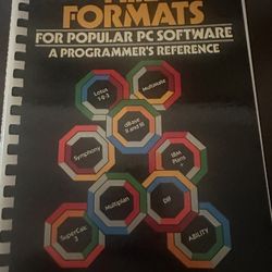 File Formats For Popular PC Software