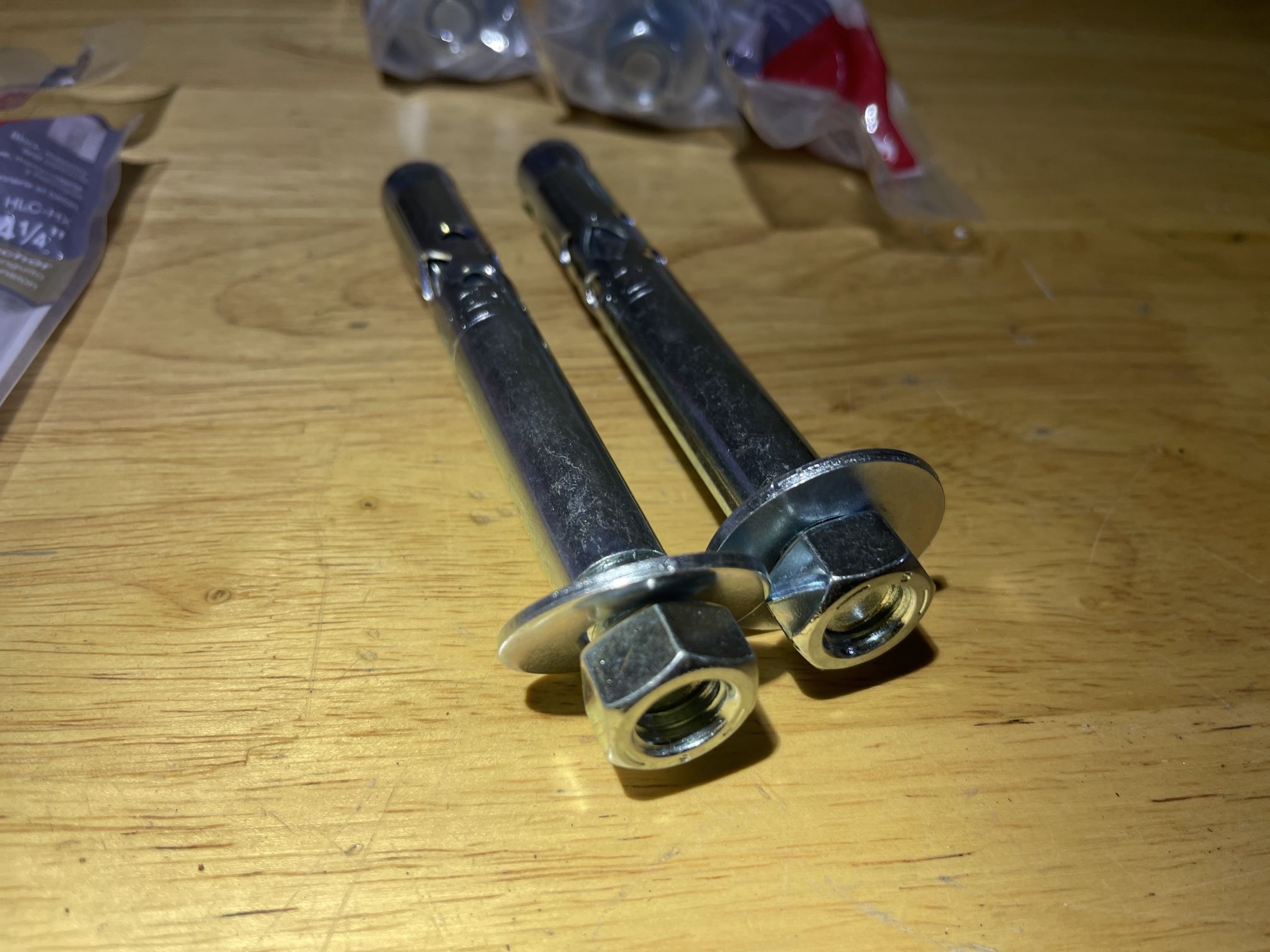 5/8 in. x 4-1/4 in. HLC Hex Nut Sleeve Anchors (8-Pack)