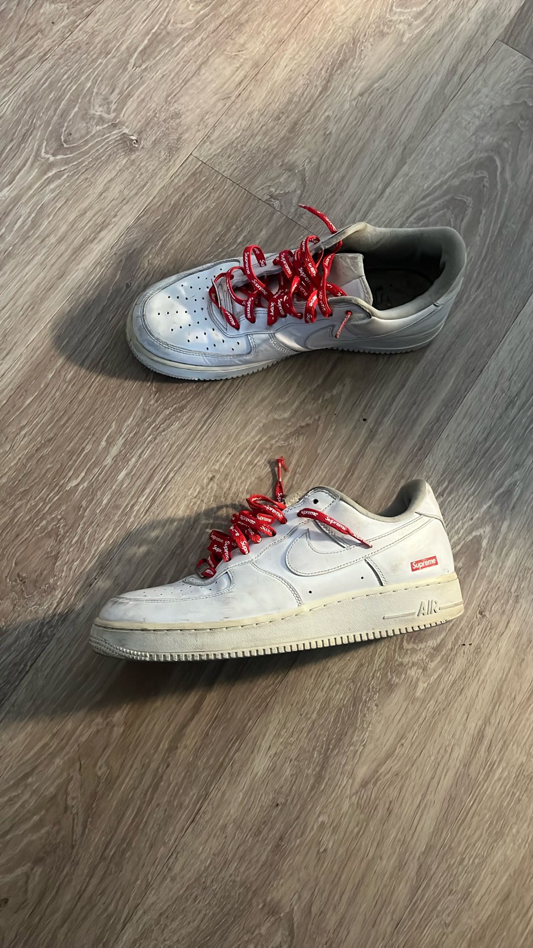 air force 1 supreme *will clean* Men display picture 1
