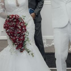Bouquet For Sale…. Also Wedding Dress Size 8/10