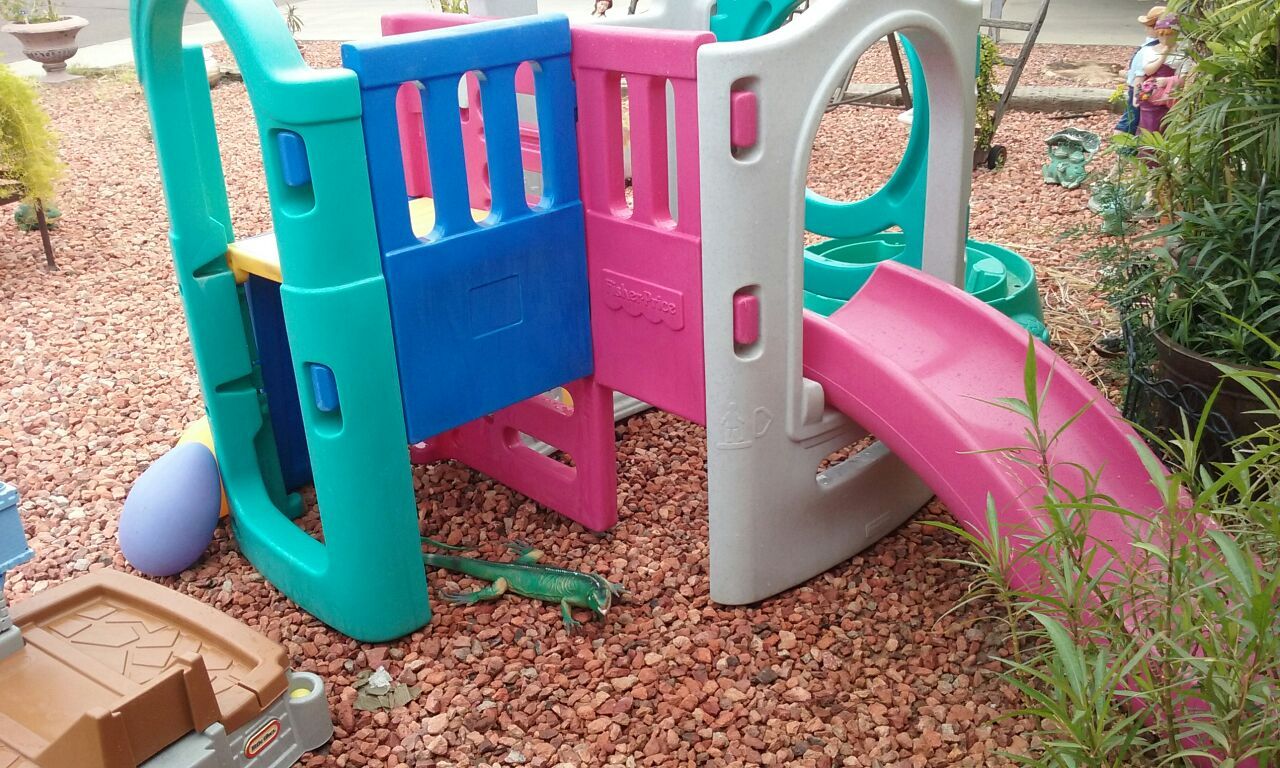 Fisher Price Adjustable Playground Playhouse Slide for Sale in