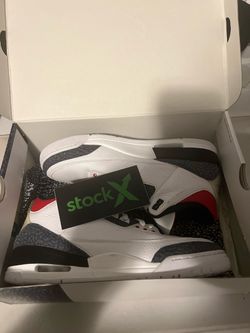 Air Jordan 3 White Cement Fire Red