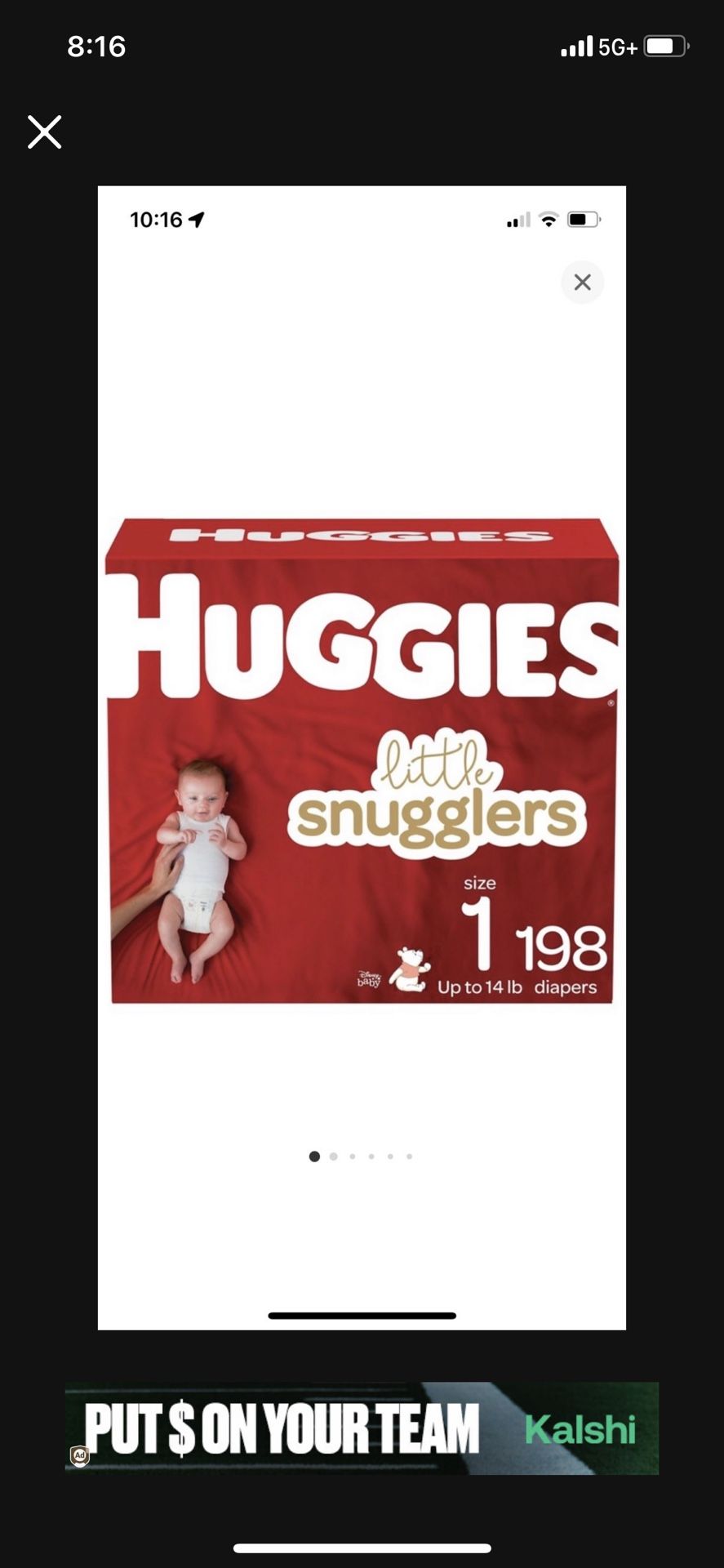 Baby Diapers Different Sizes. Size 1 To 5