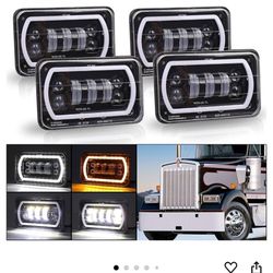 4x6 Headlights With Relay Connection($120)