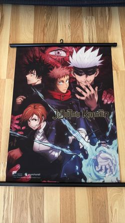Jujutsu Kaisen crunchyroll hang scroll poster