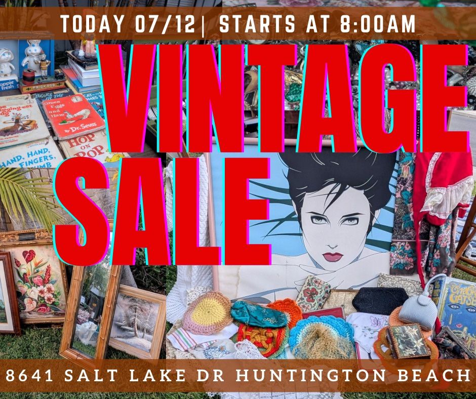 Huge Antiques/Vintage sale Today 7/21 In HB!