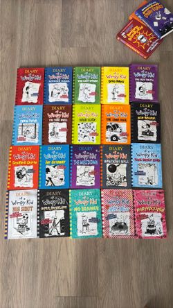 Diary of a Wimpy Kid Books 1-20