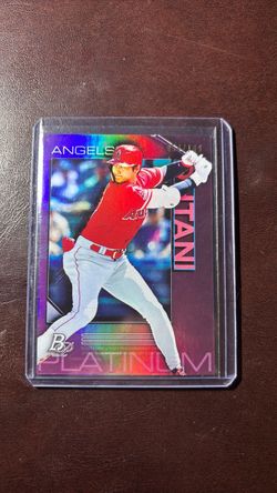 Shohei Ohtani Bowman Platinum Purple Refractor/199