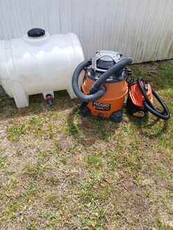 Tank Presure Cleaner and Two Vaccume Cleaners